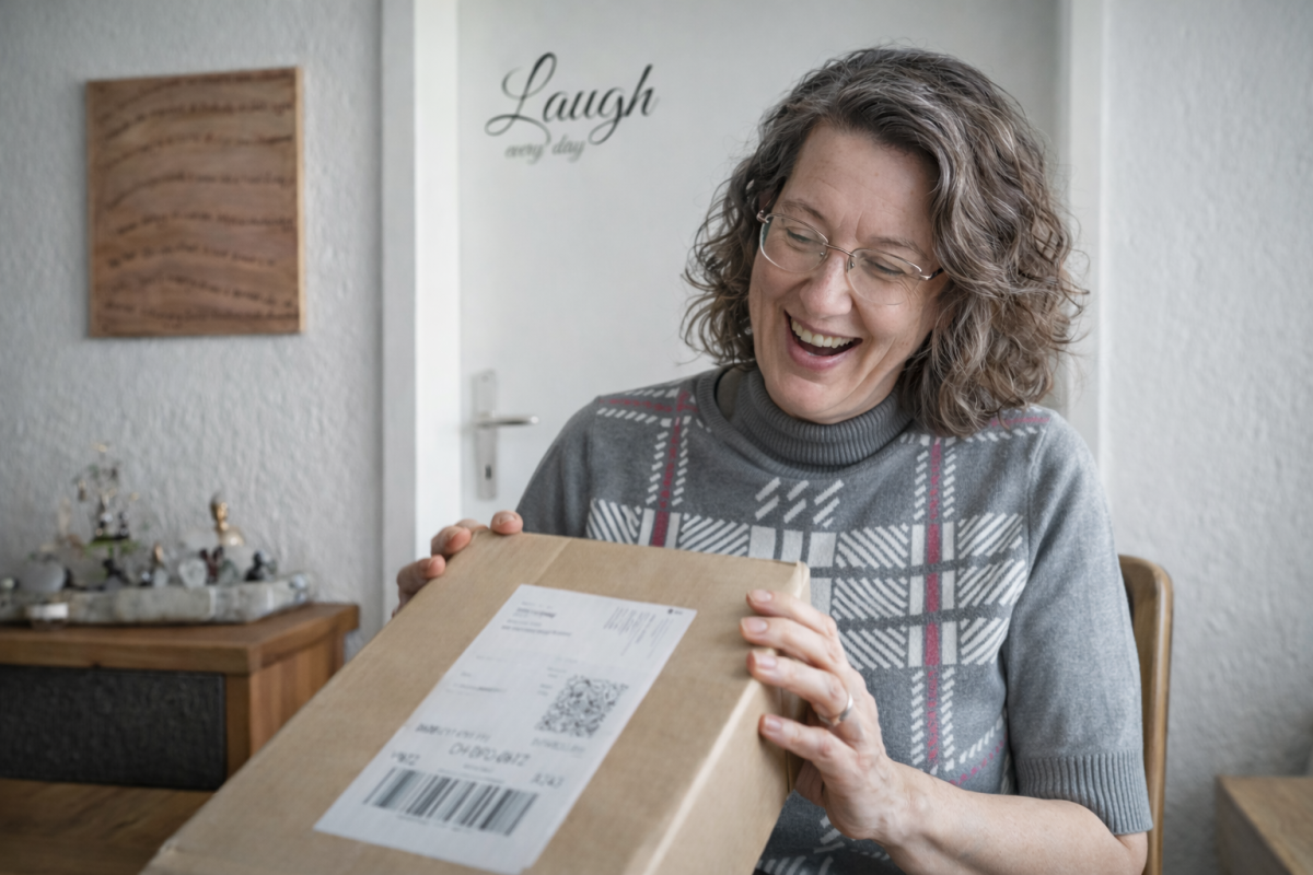 Unwrapping — Ich halte das Gelbe Buch zum ersten Mal in den Händen 